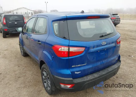 2019 Ford Ecosport S z USA, uszkodzony, nr VIN MAJ3S2FE7KC269383